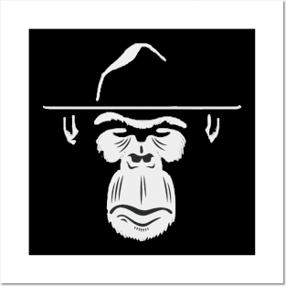 Sheriff Monkey Posters and Art